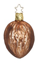 christmas ornament wallnut