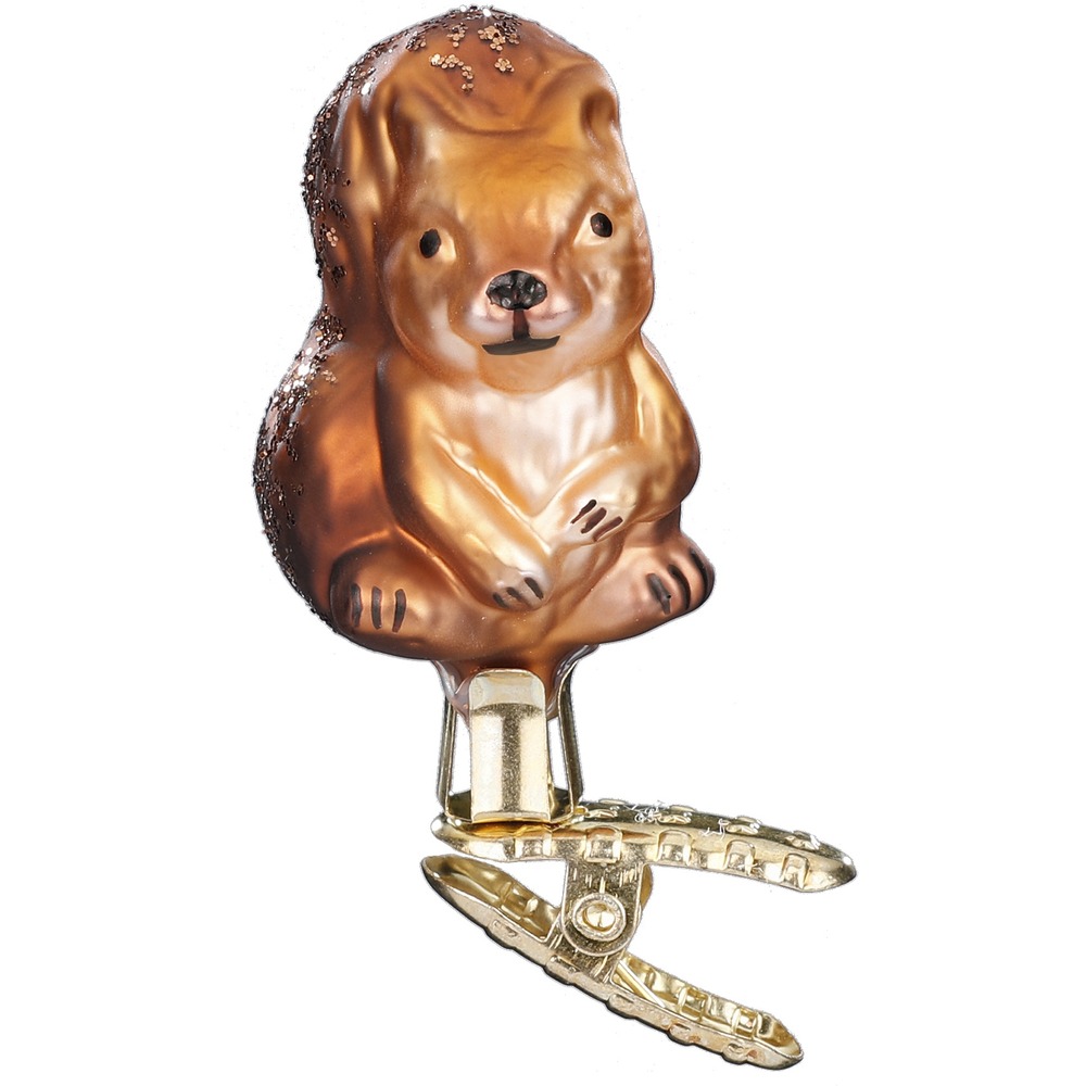 christmas ornament baby squirrel