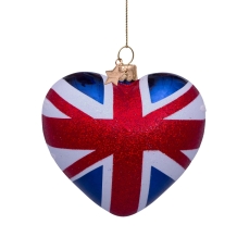 christmas ornament heart UK
