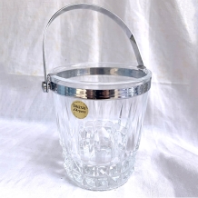 ice bucket crystal glass