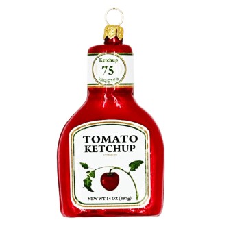 kerstbal ketchup