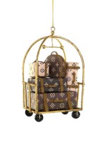 christmas ornament luxury hotel luggage