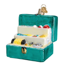 christmas ornament tackle box