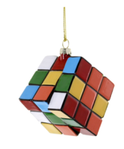 Cody Foster kerstbal rubik's cube