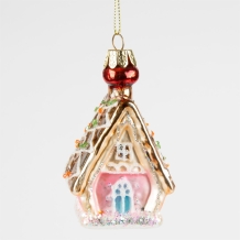 christmas ornament princess gingerbread house