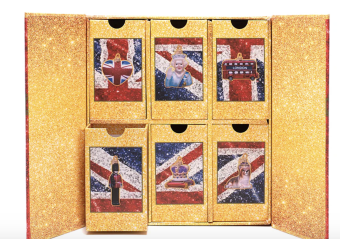 British icon box set of 6 medium ornaments