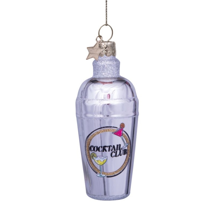 kerstbal cocktail shaker