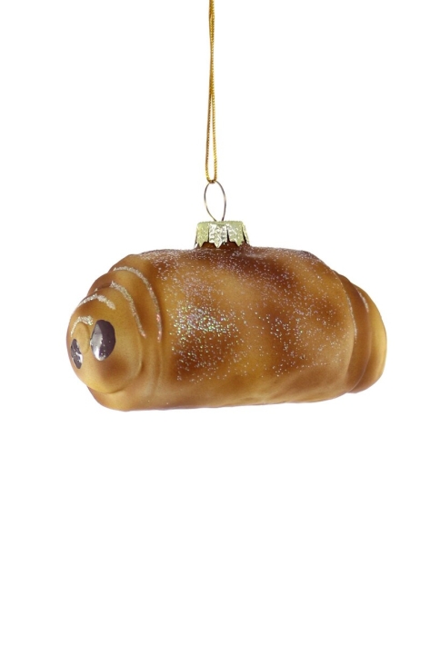 christmas ornament pain au chocolate 