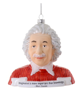 Cody Foster kerstbal Albert Einstein